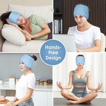 MigraCalm™ | Gorro de Gel Anti-Migraña